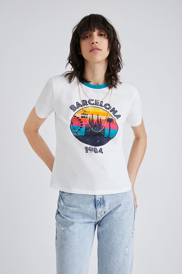 Short-sleeve Barcelona T-shirt | Desigual.com