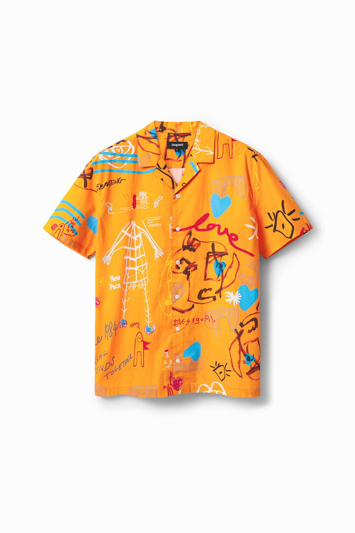 Collage resort shirt