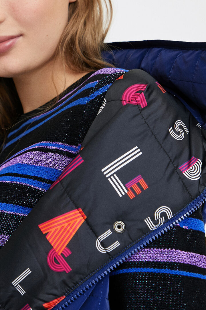 Chaleco largo acolchado | Desigual
