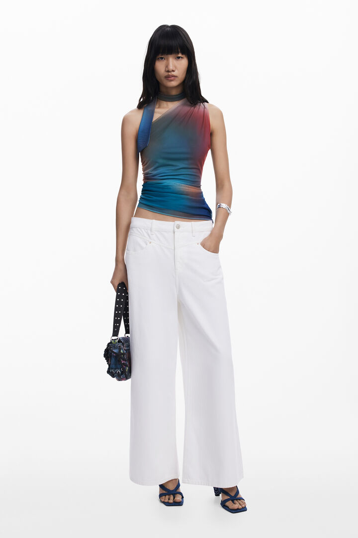 Knot neckline T-shirt | Desigual