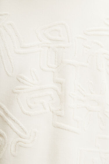 Jersey loose efecto toalla | Desigual