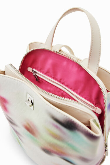 Small out-of-focus backpack | Desigual