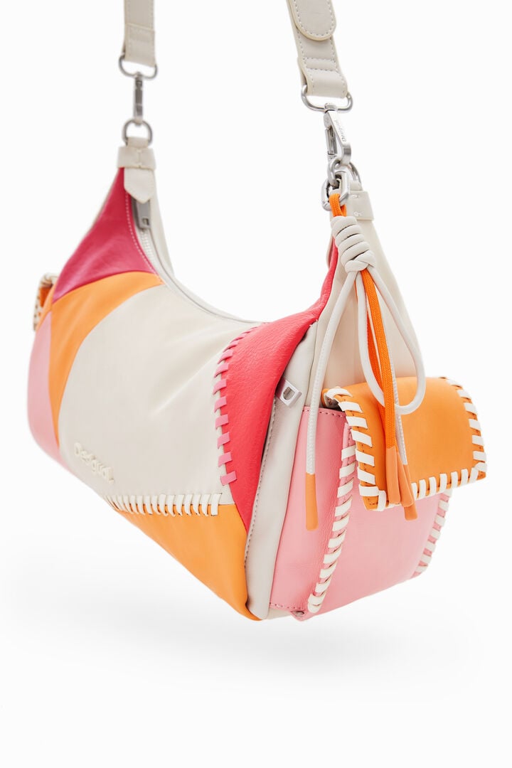 Sac porté épaule M patchwork | Desigual