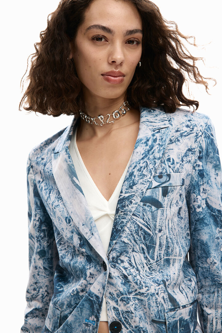 Fotografie-Sakko | Desigual