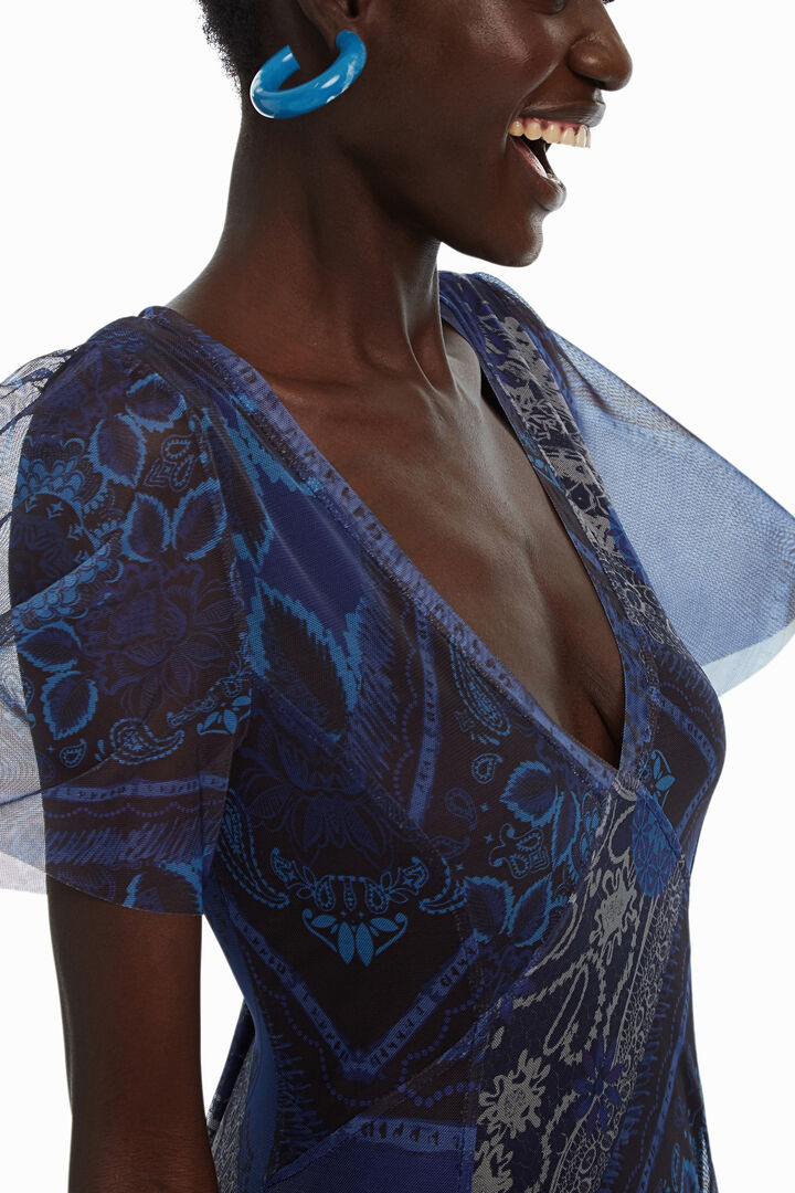 Floral tulle dresses | Desigual