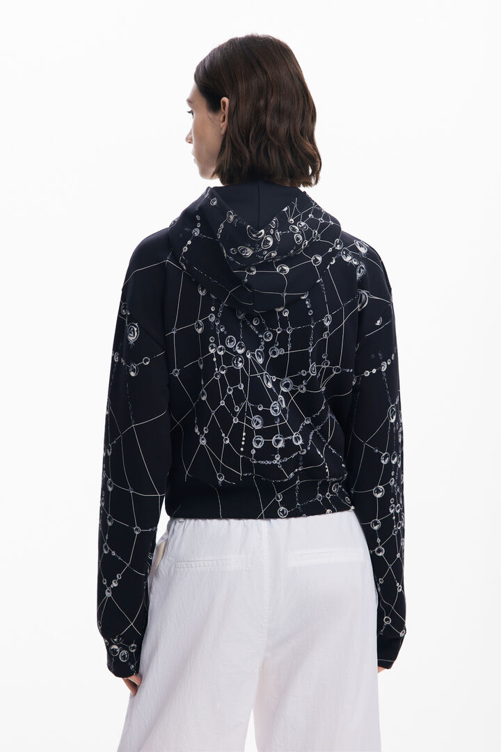 Tyler McGillivary cropped sweatshirt | Desigual