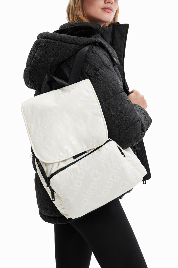 Mochila grande logos | Desigual