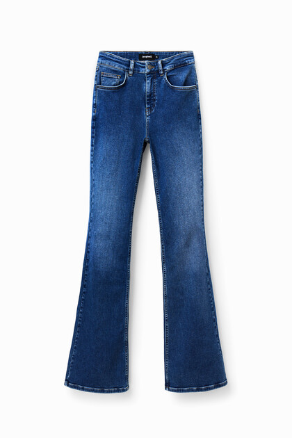 Long flare jeans
