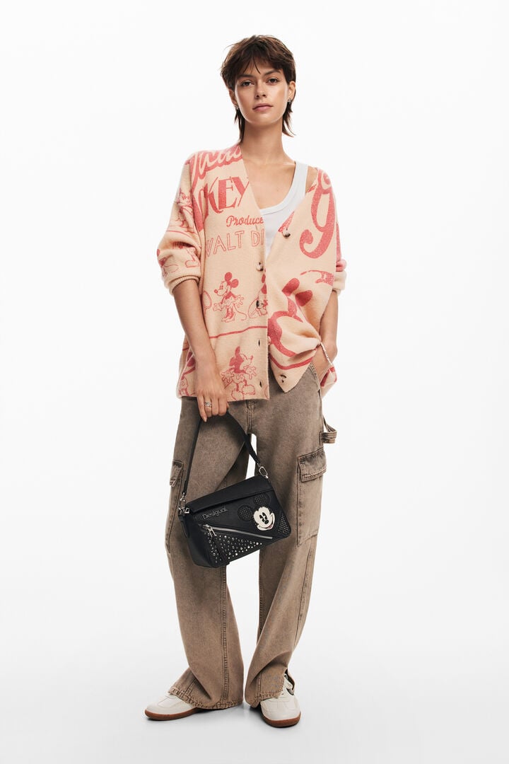 Bolso bandolera Mickey Mouse | Desigual