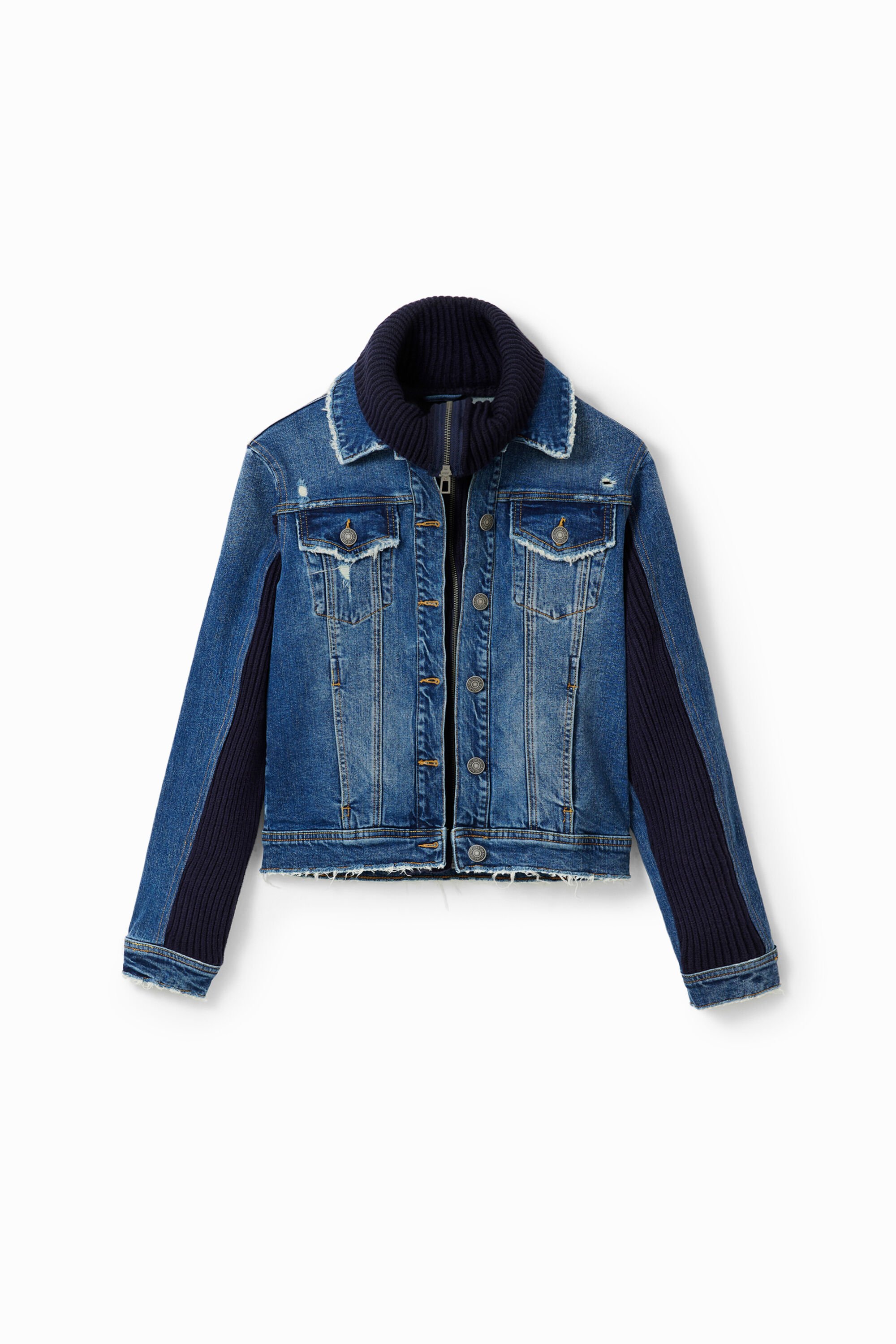 Chaqueta vaquera híbrida