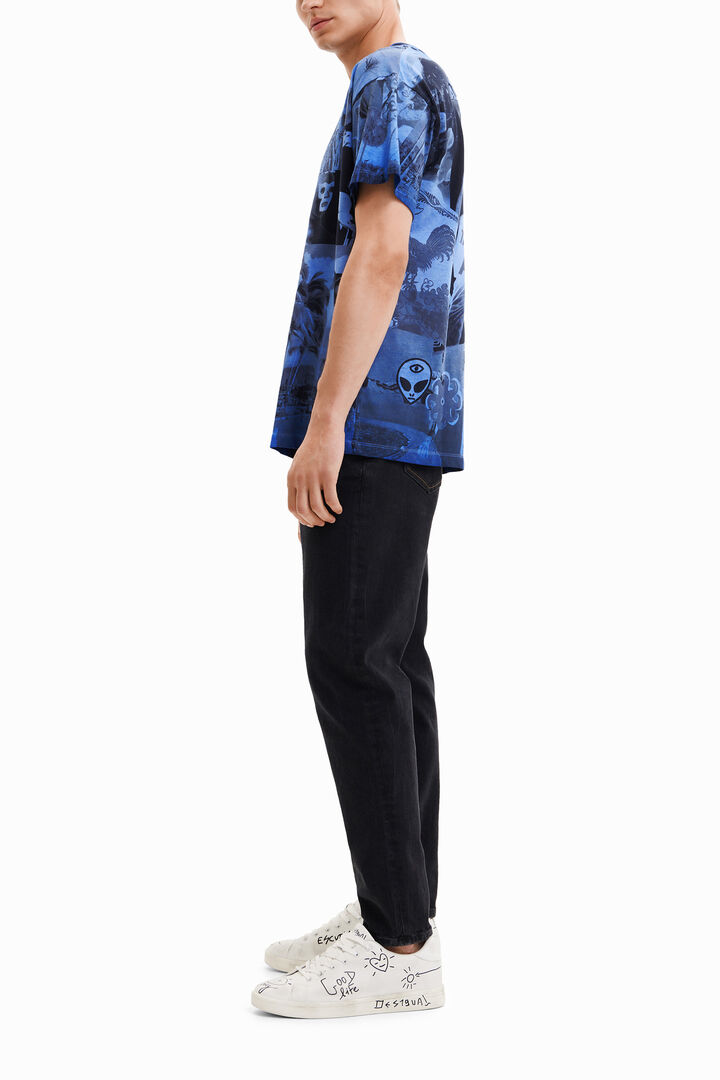 T-shirt collage aliens | Desigual