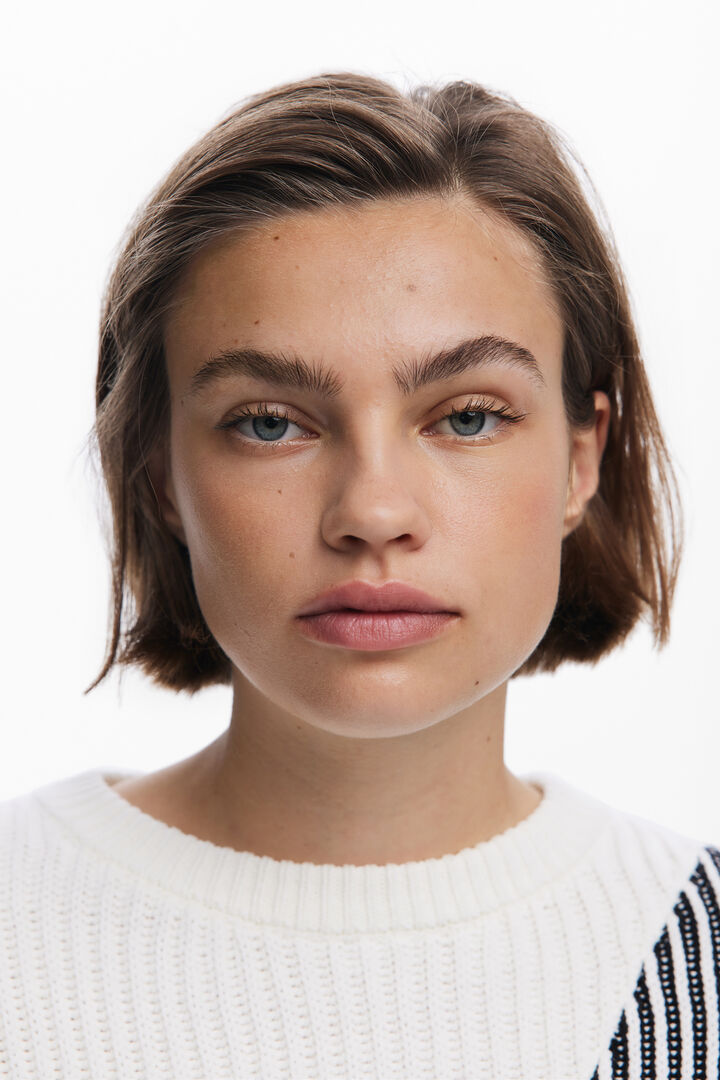 Combined turtleneck sweater | Desigual
