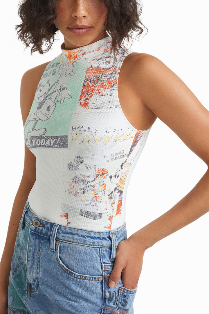 Body mit Postkarten-Illustrationen | Desigual