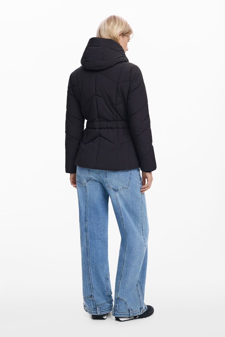 Gesteppte Jacke mit Gürtel | Desigual