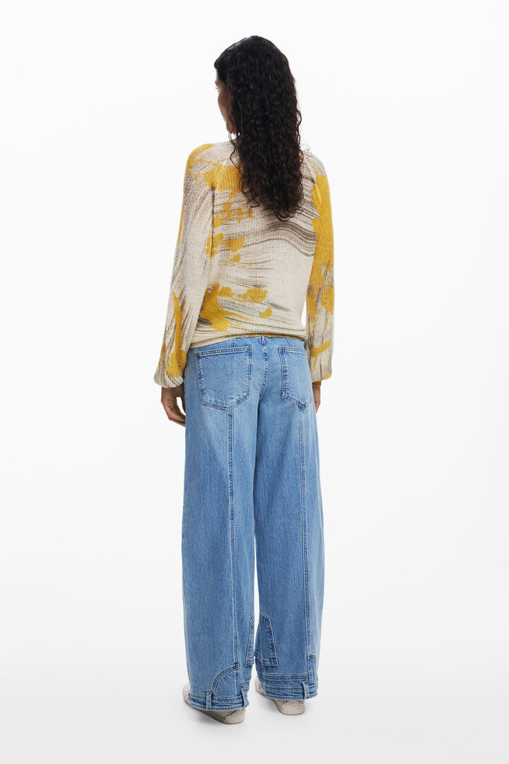 Arty texture sweater | Desigual