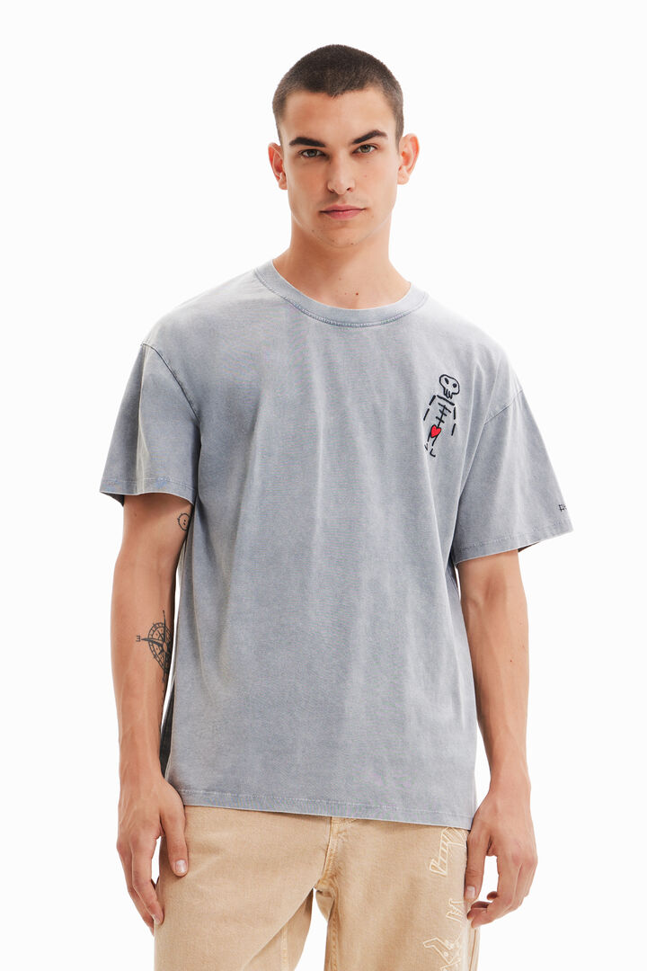 T-shirt oversize cuore | Desigual