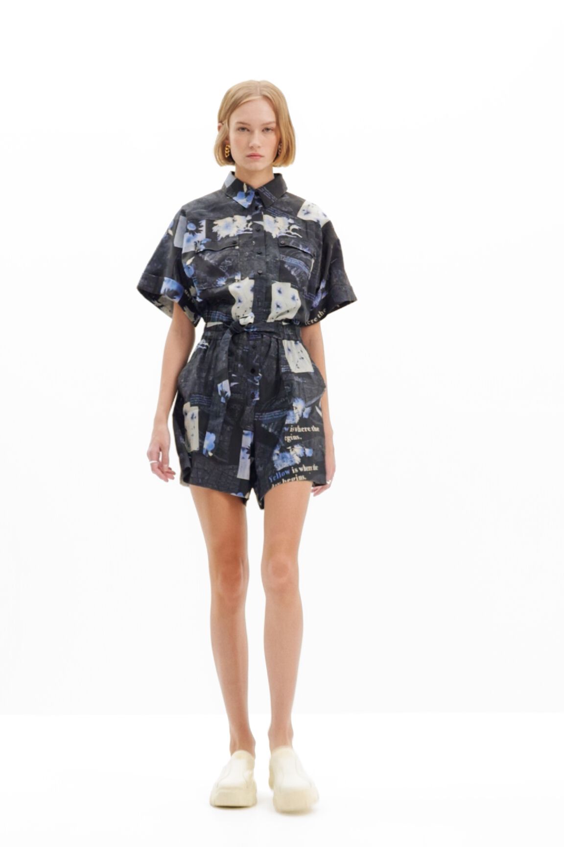Women s Map playsuit I Desigual