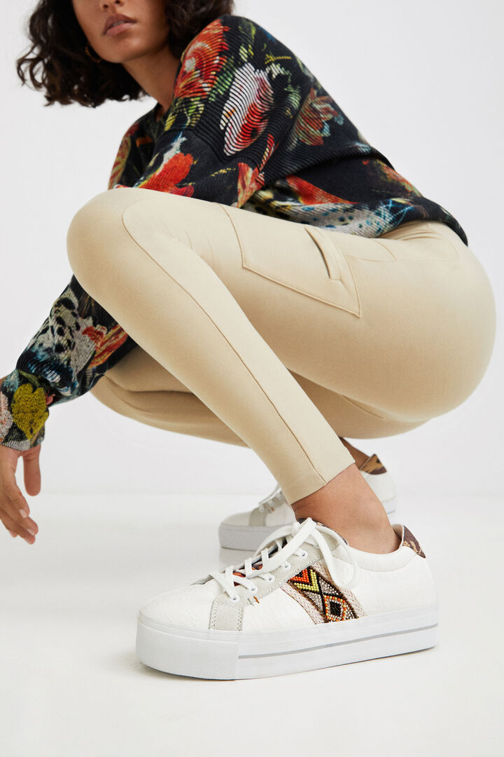Leggings slim militare | Desigual