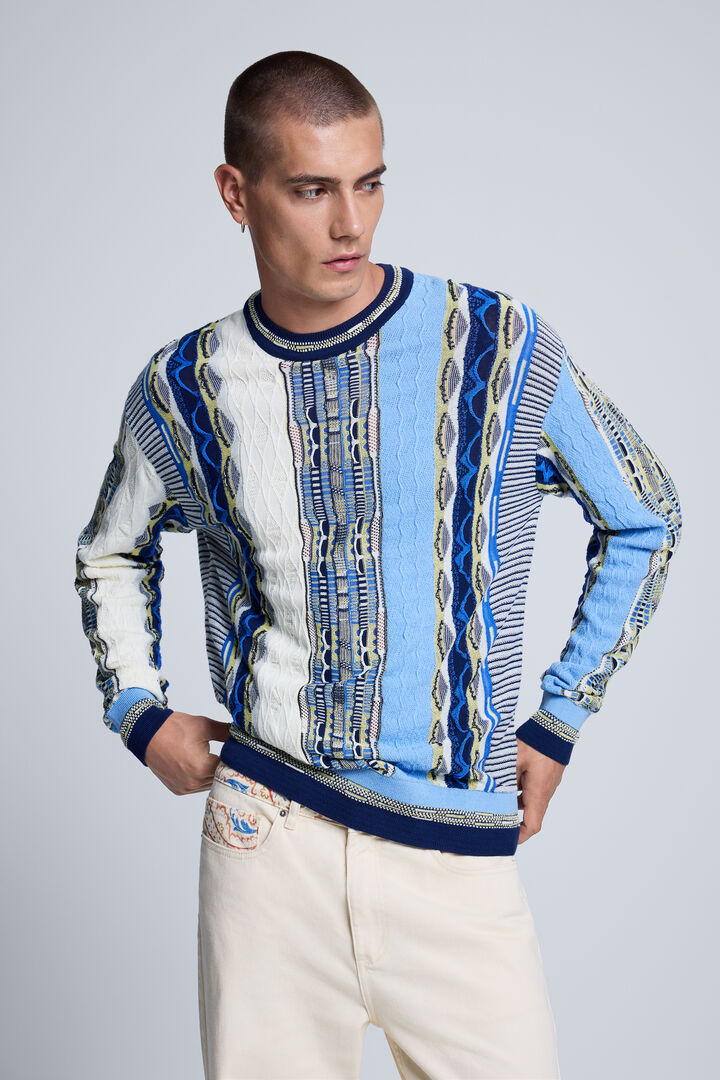 Jacquard sweater