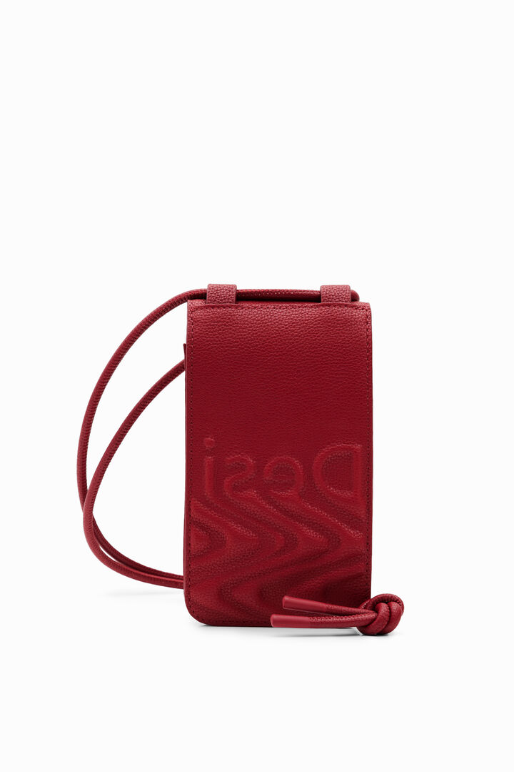 Portamovil logo relieve | Desigual