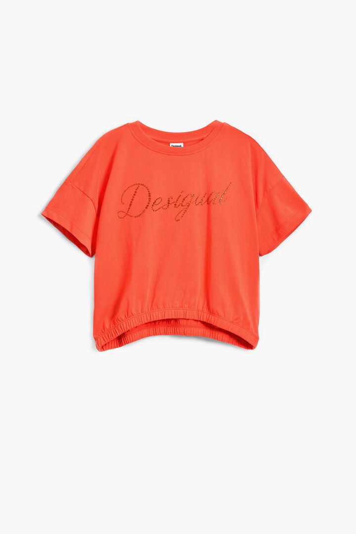 Desigual T-Shirt mit Strass | Desigual