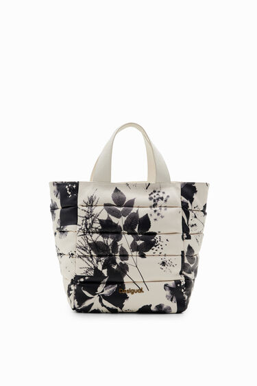 Midsize leaf tote bag | Desigual