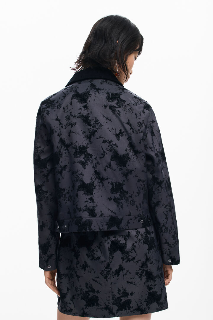 Short jacket with embroidery | Desigual
