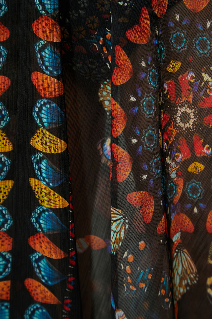 Robe caftan longue | Desigual