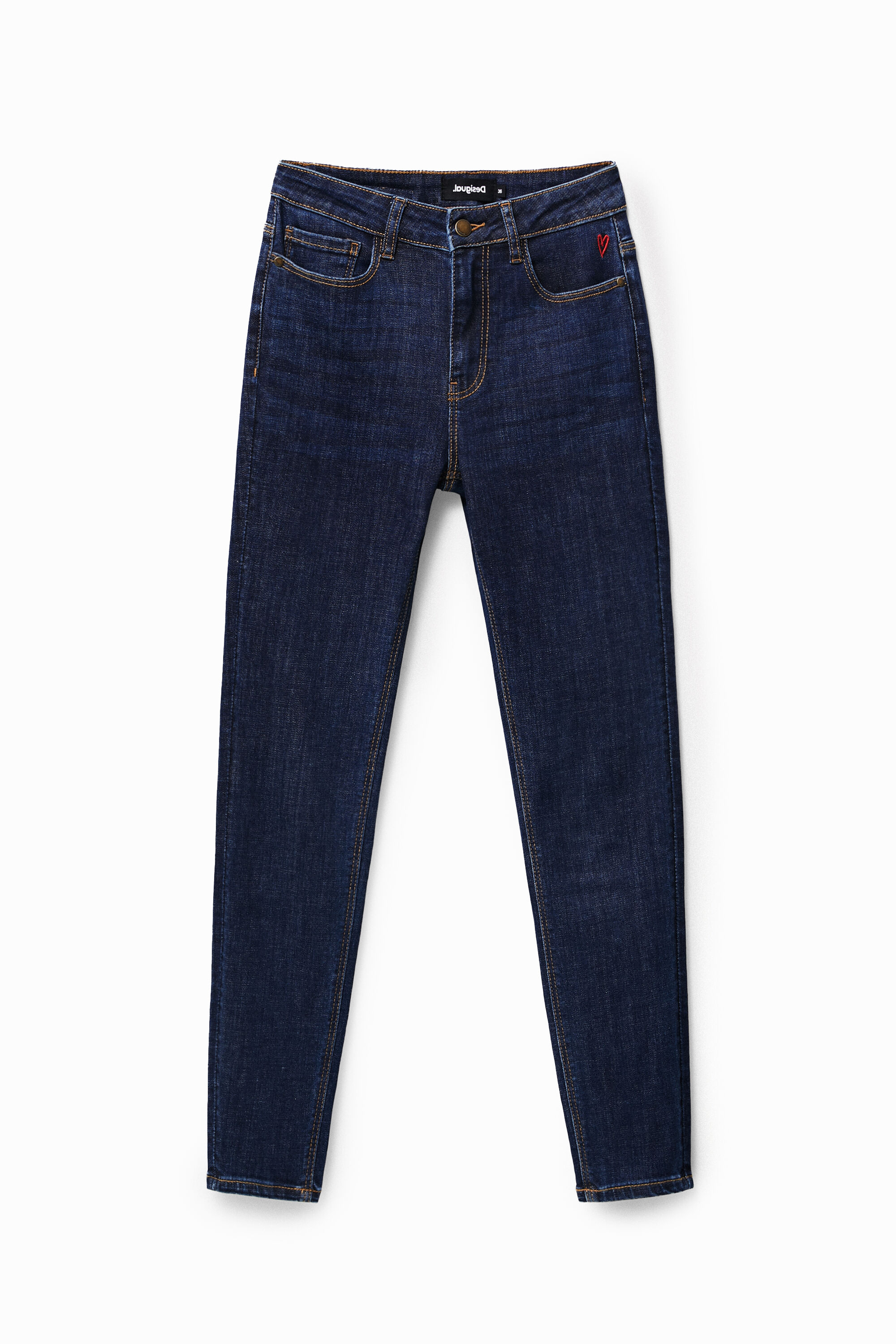Dunkle Skinny Jeans