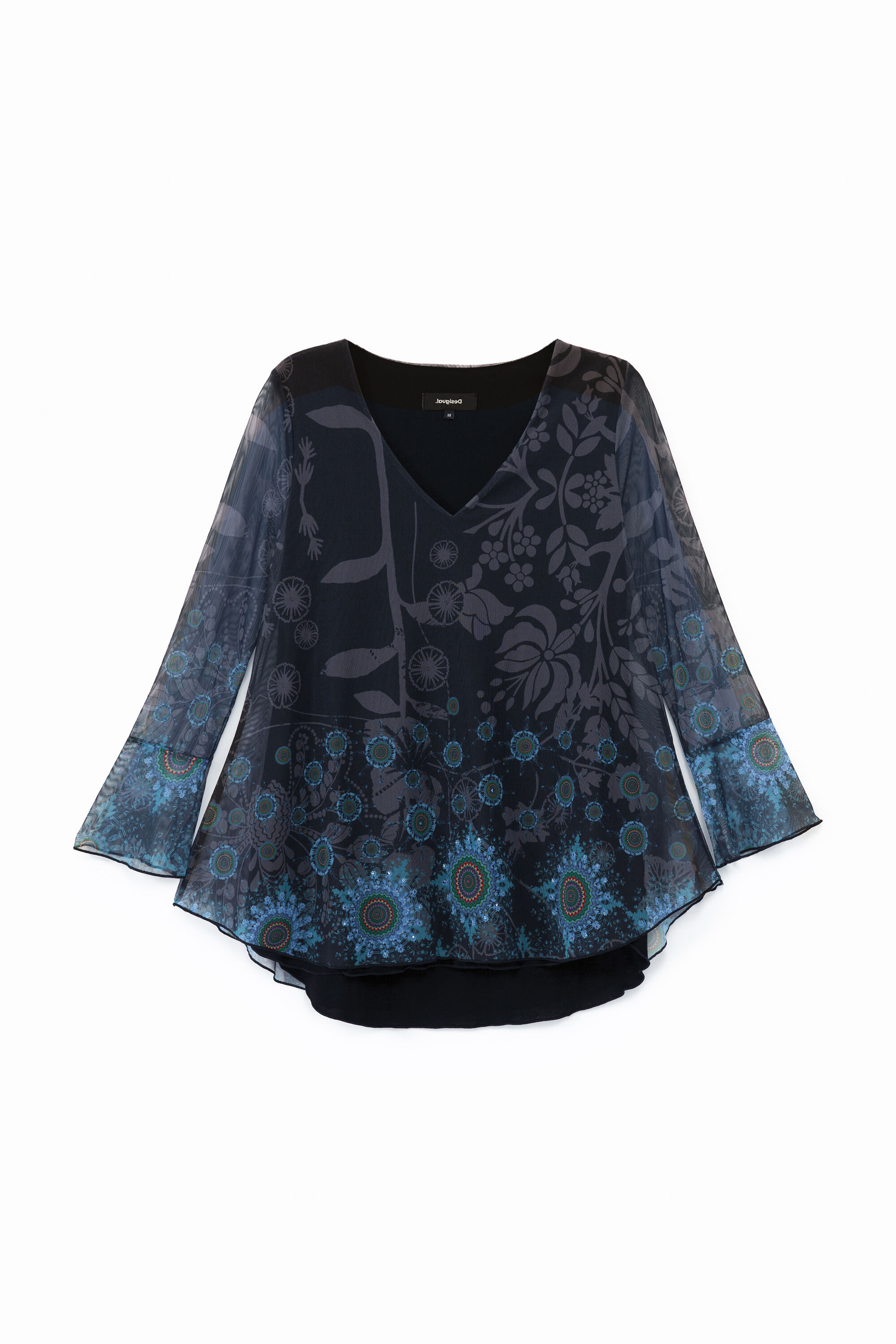 Tulle mandalas T-shirt