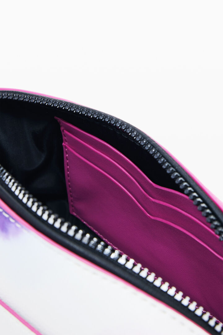 Medium elongated wallet with stitching | Desigual