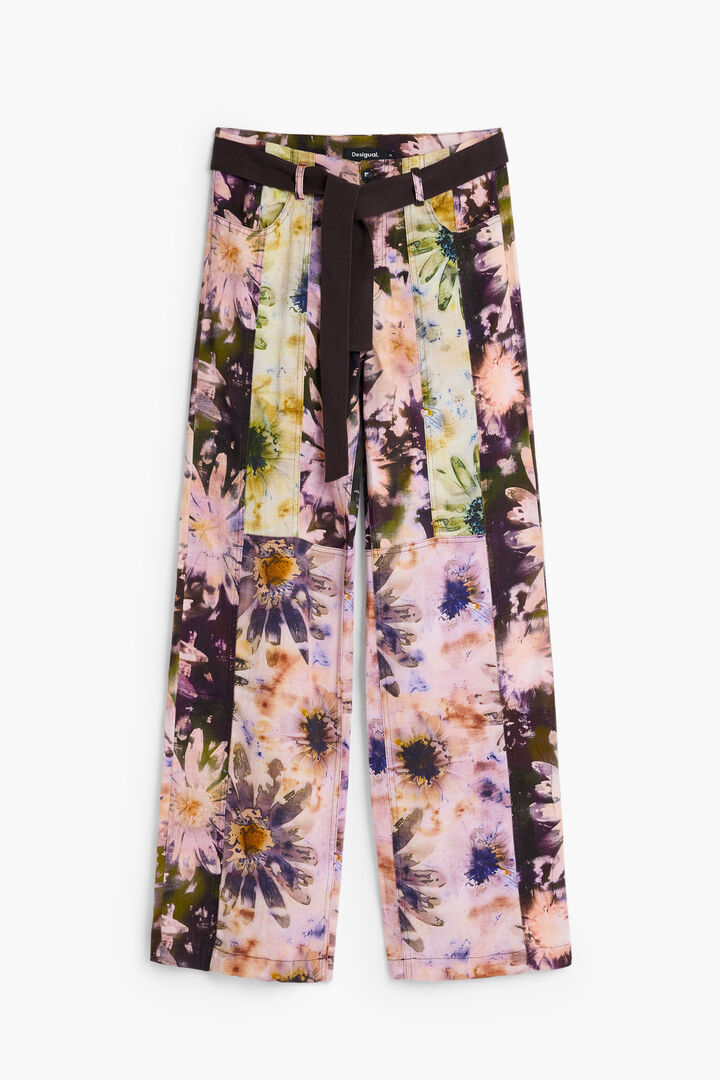 Long Printed Trousers