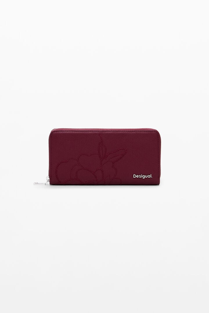 Cartera botánica efecto piel