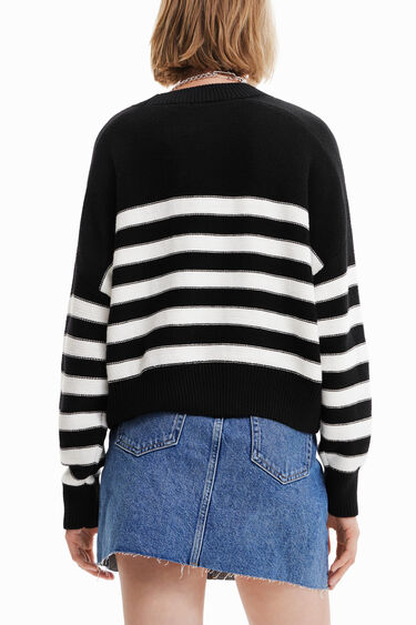 Loose-fit striped jumper | Desigual