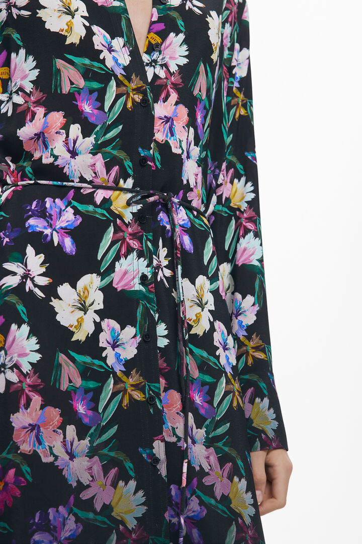 Hemdblusenkleid mit Blumenverlauf | Desigual