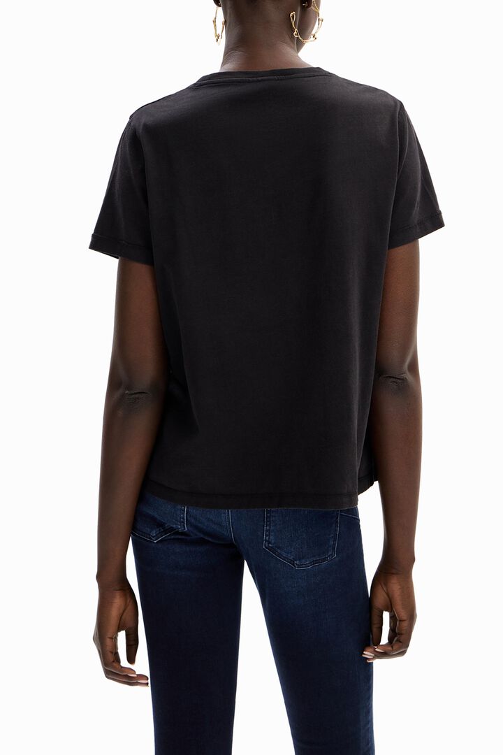 煌めき ロゴ Tシャツ | Desigual