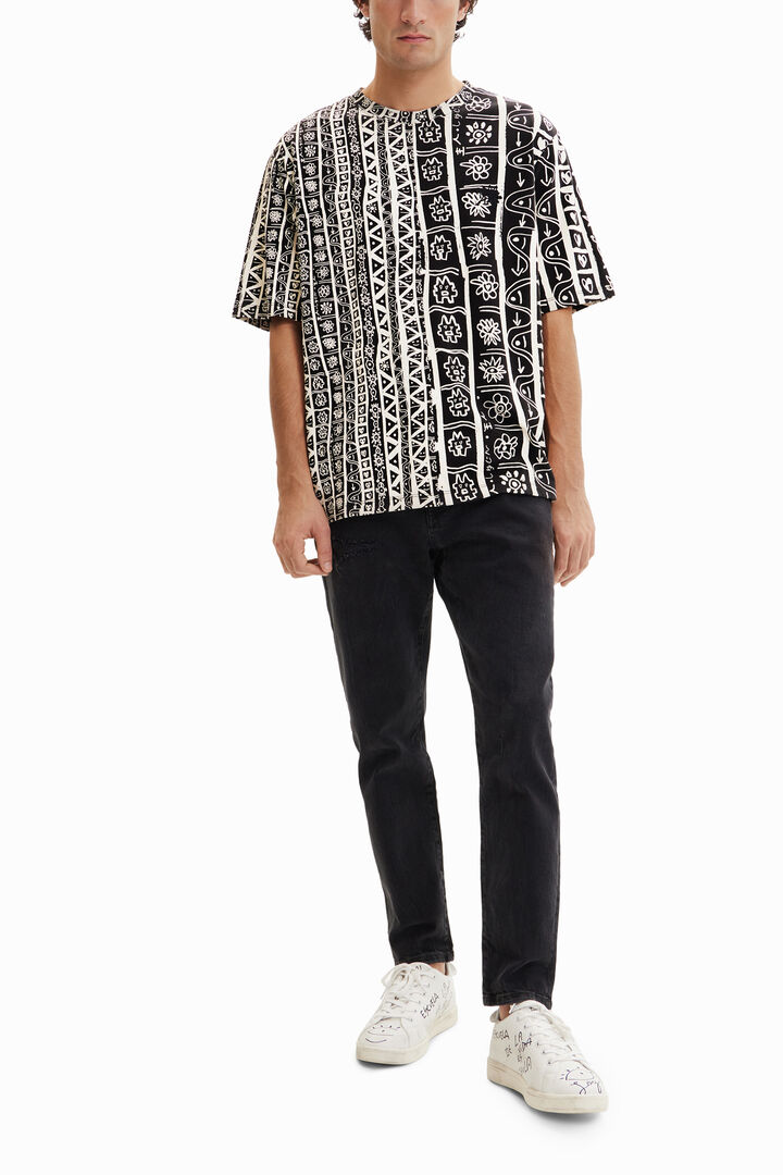 Camiseta arty cenefas | Desigual