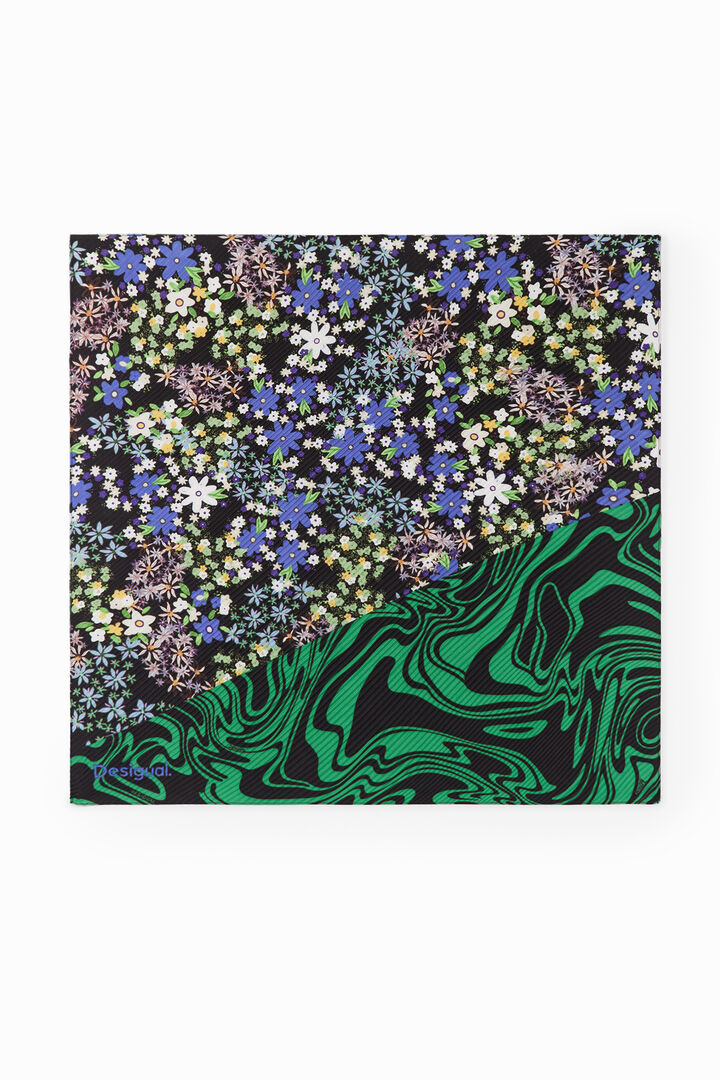 Mocador carré prisat | Desigual
