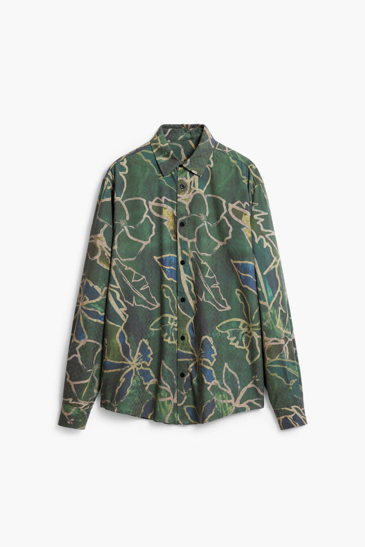 Chemise à manches longues forêt | Desigual