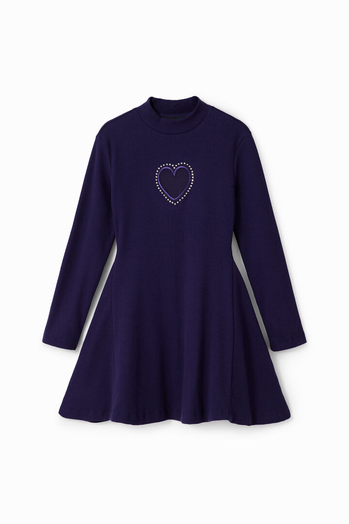 Heart cut-out dress | Desigual