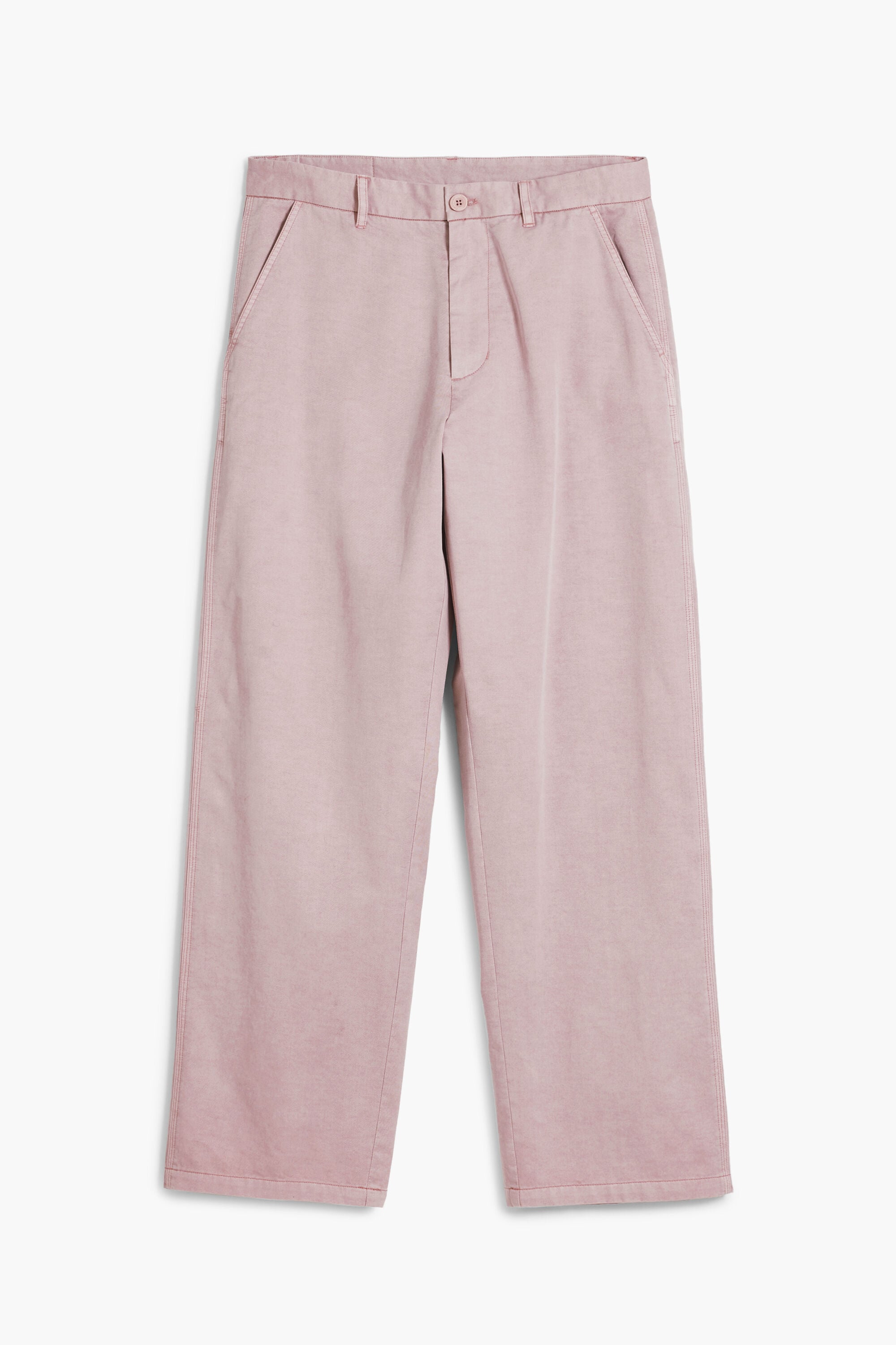 Pantalón largo pespuntes