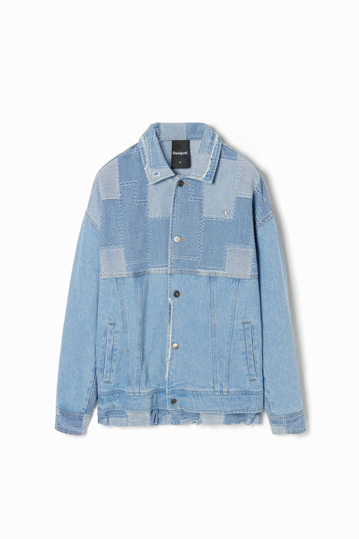 Patchwork denim jacket | Desigual