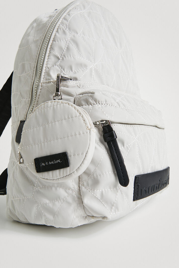 Mochila reciclada textura | Desigual