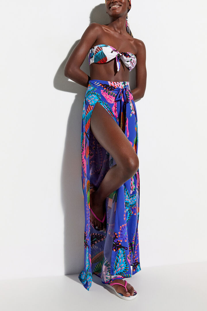 スリット サステナブル キュロットパンツ | Desigual