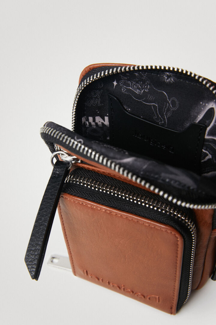 Monedero colgante efecto piel | Desigual