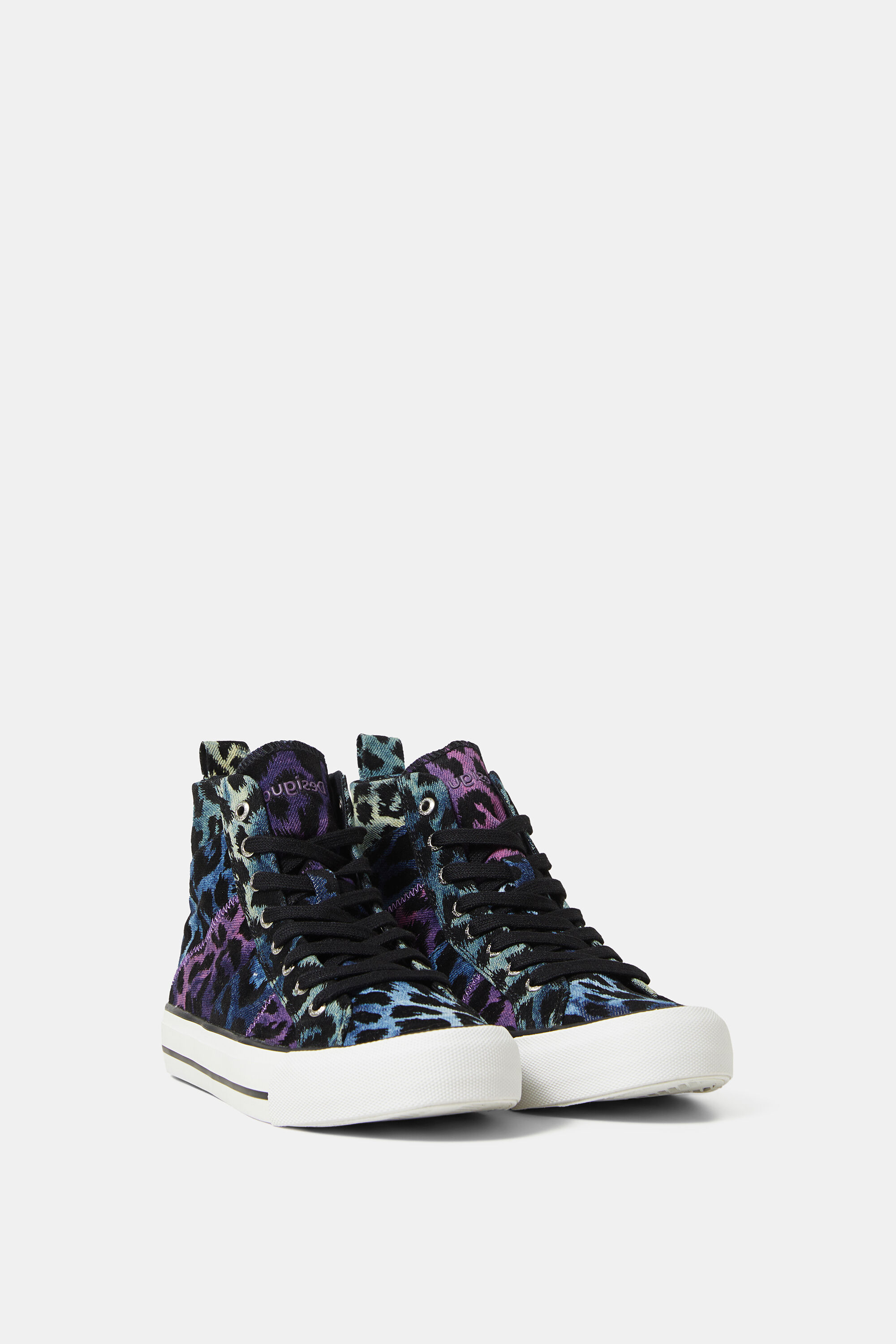 Leopard top high tops
