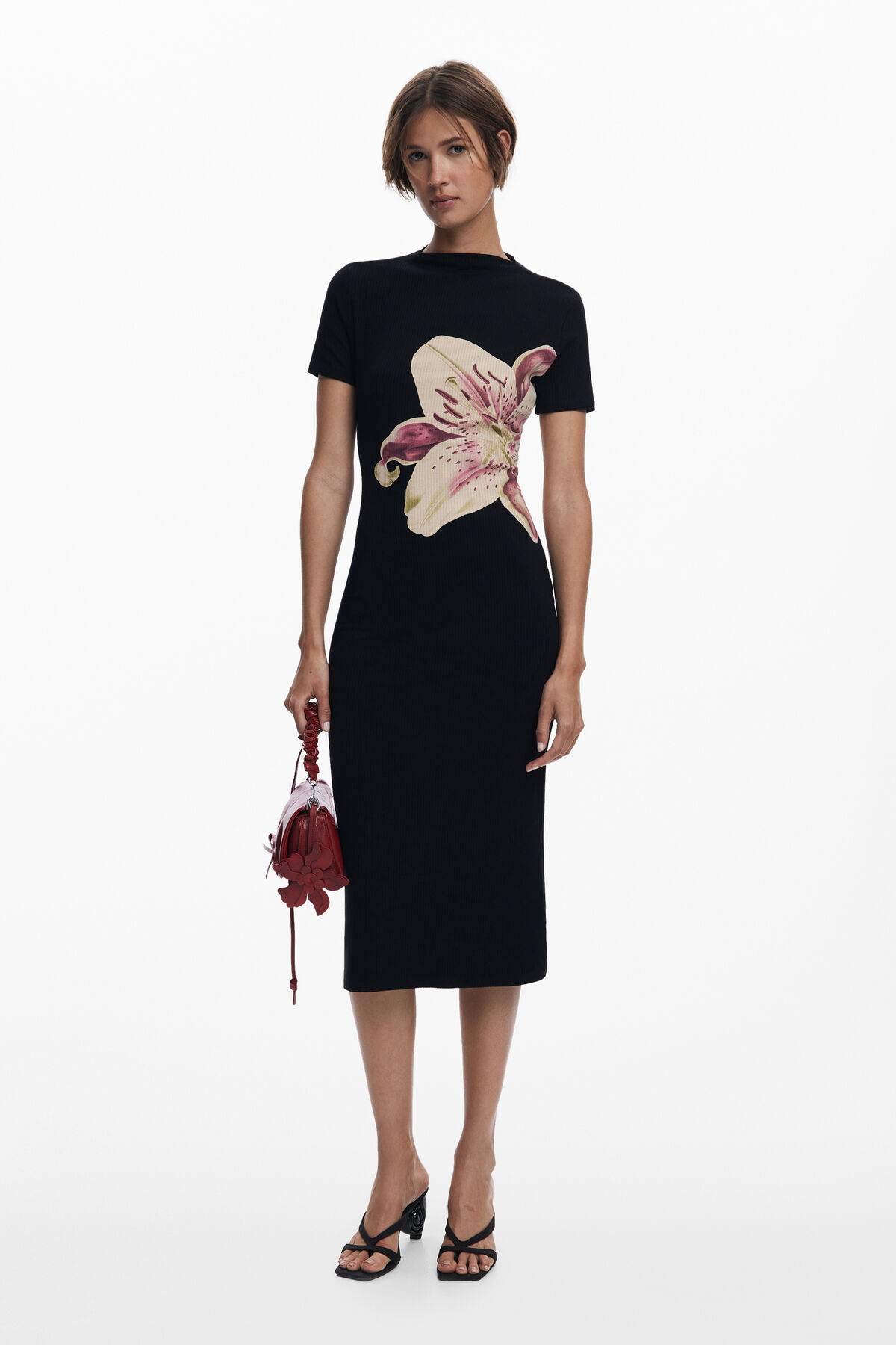 Dlouhé šaty orchidej dámské I Desigual.com