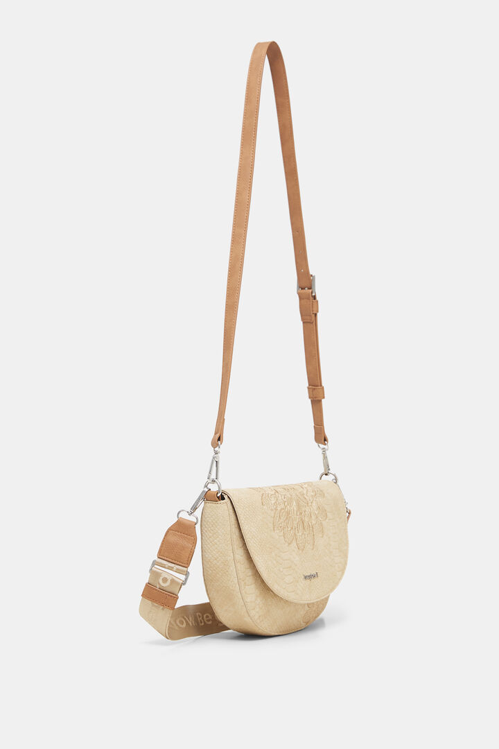 Crossbody kabelka s efektom hadej kože | Desigual