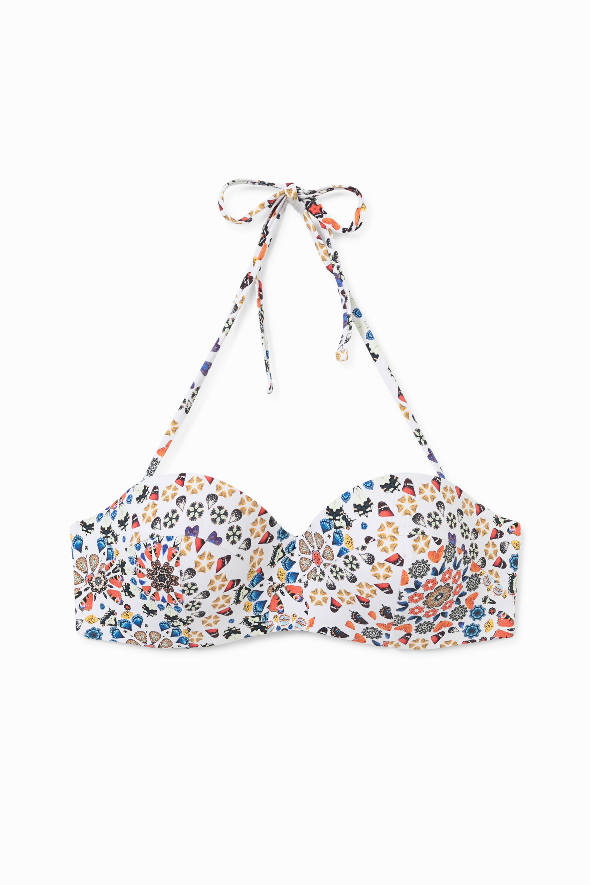 Top bikini bandeau - Desigual - Modalova