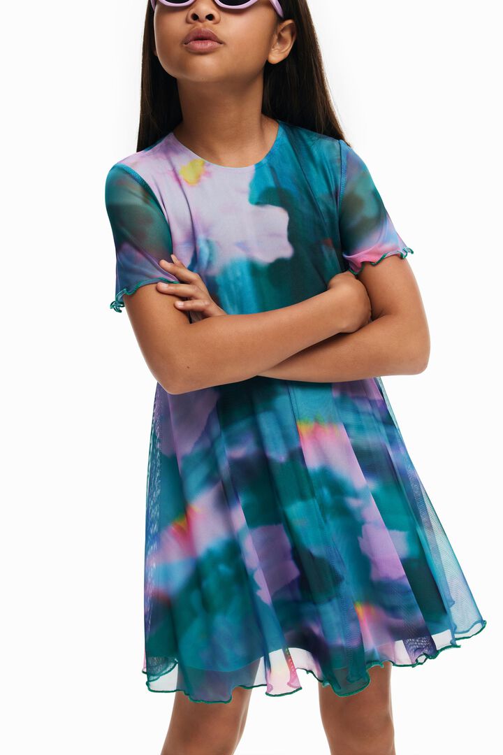 Pleated skirt dress | Desigual